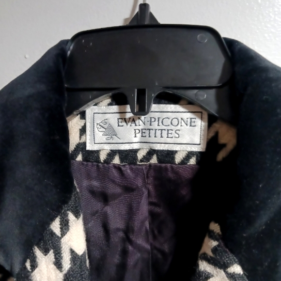 NWT Vintage Evan Picone Houndstooth wool blazer - Picture 10 of 15